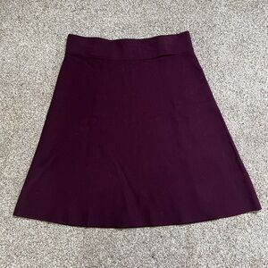 Knit Purple Women's Skirt